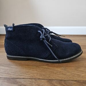 Bass Elyse Navy Suede Chukka Boots | Women’s 9M